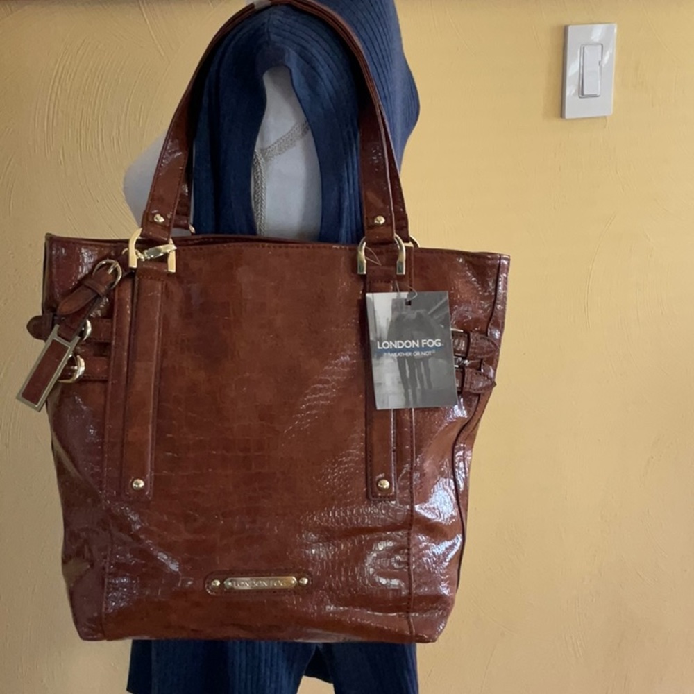 London Fog Weather or Not Water Resistant Bag.